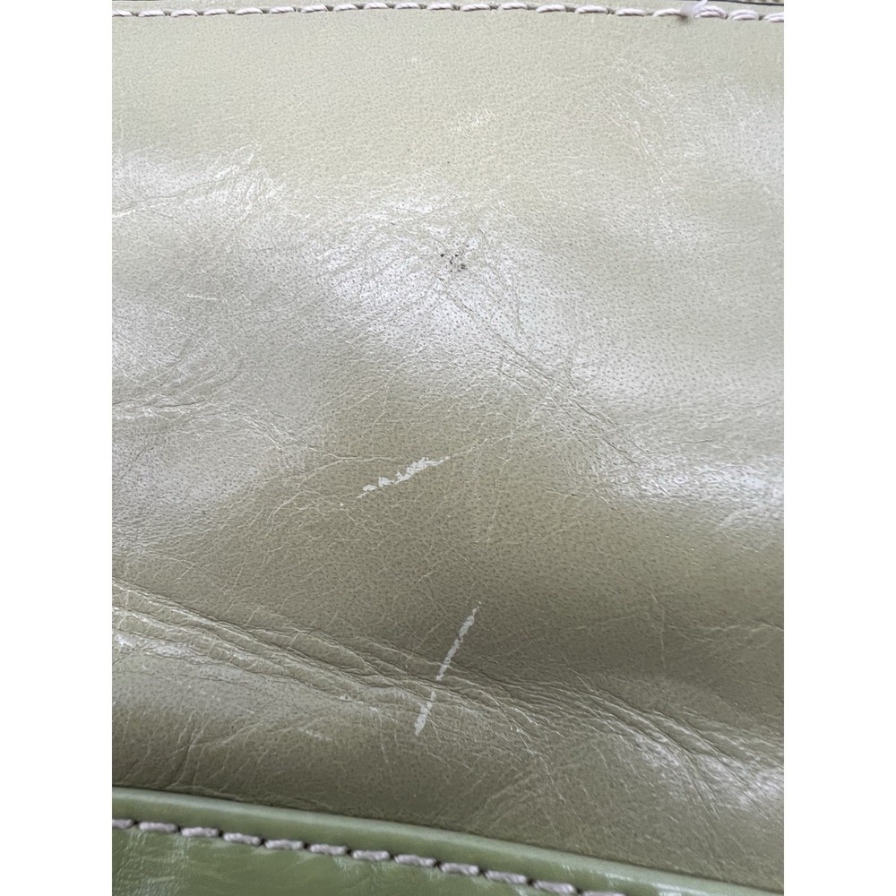 Giani Bernini Genuine Leather Green Crossbody Purse - Picture 8 of 12